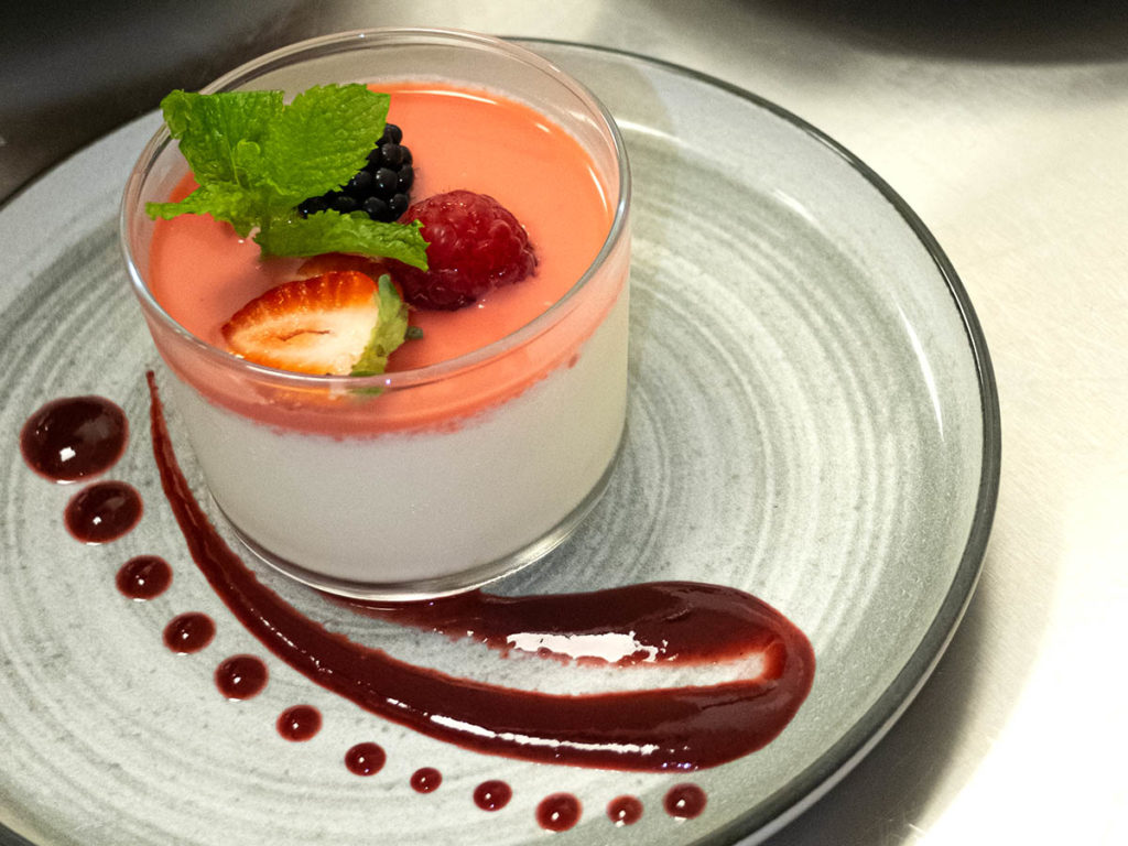 Le Tabagnon du 6 dessert panna cotta